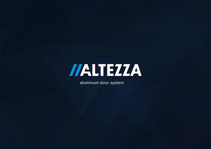 Logotype and guideline for Altezza